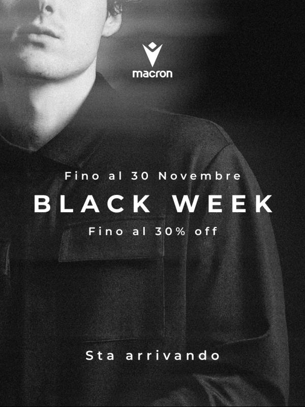 Sta per arrivare la Macron Black Week