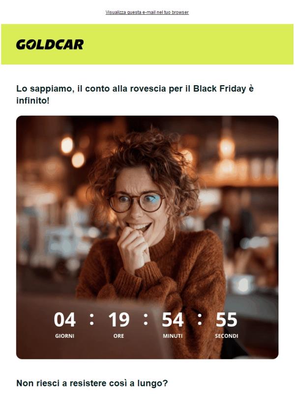 Non vedi l'ora che sia il Black Friday?