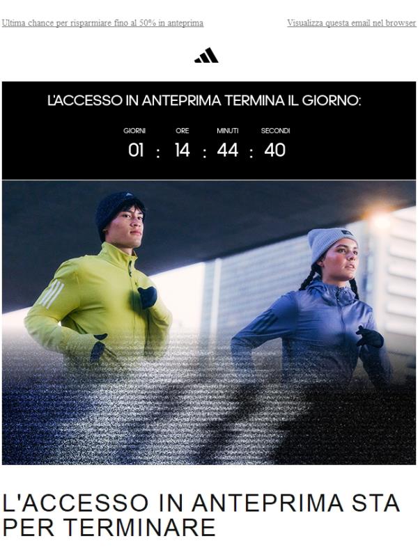 Non perderti l'accesso in anteprima