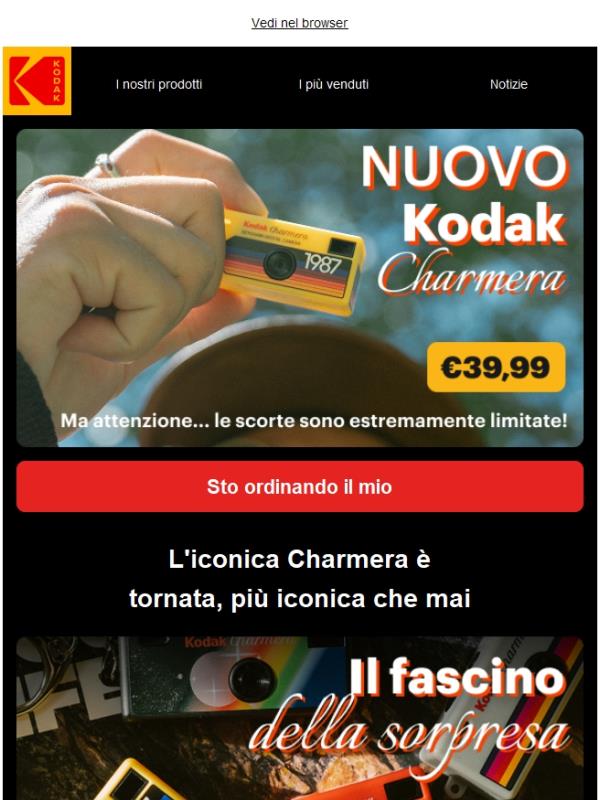 🎉 Buone notizie: il Charmera è tornato!