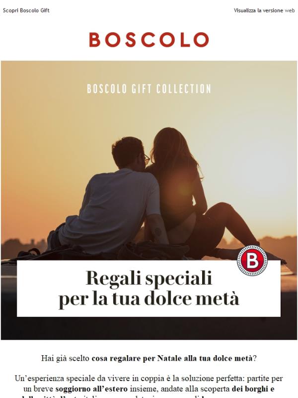 Regali speciali per la tua dolce metà