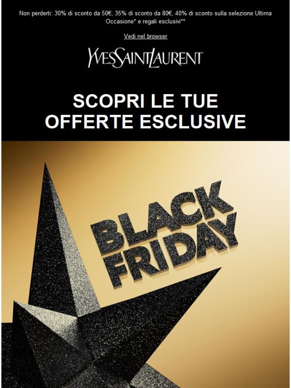 Prima che il tuo accesso esclusivo scada…