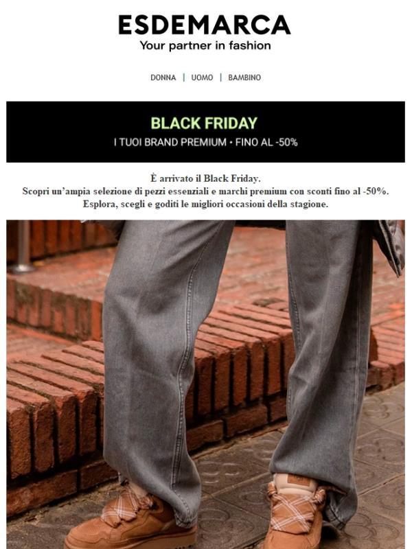 Il Black Friday è iniziato: Fino al -50% sui tuoi preferiti