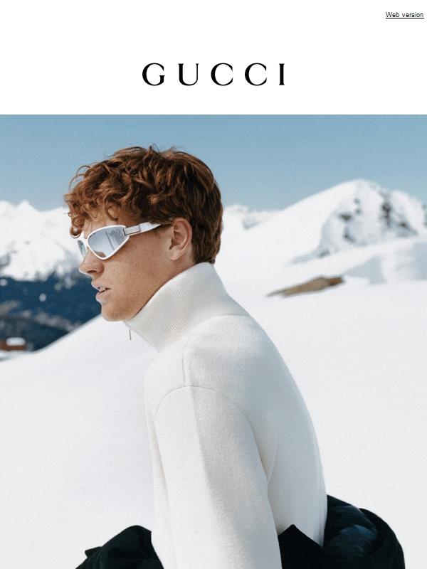 Jannik Sinner per Gucci Altitude