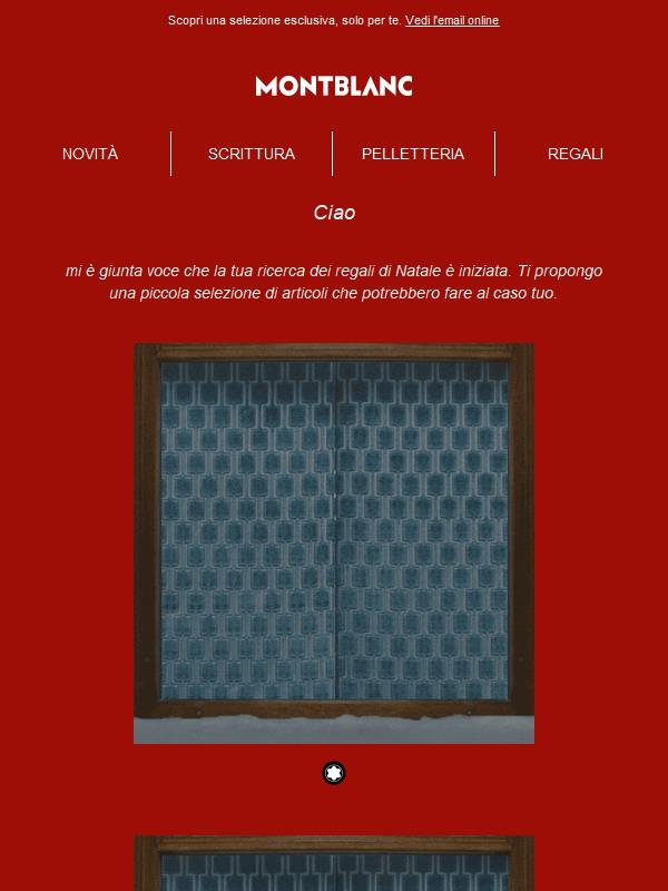 Regali selezionati con cura