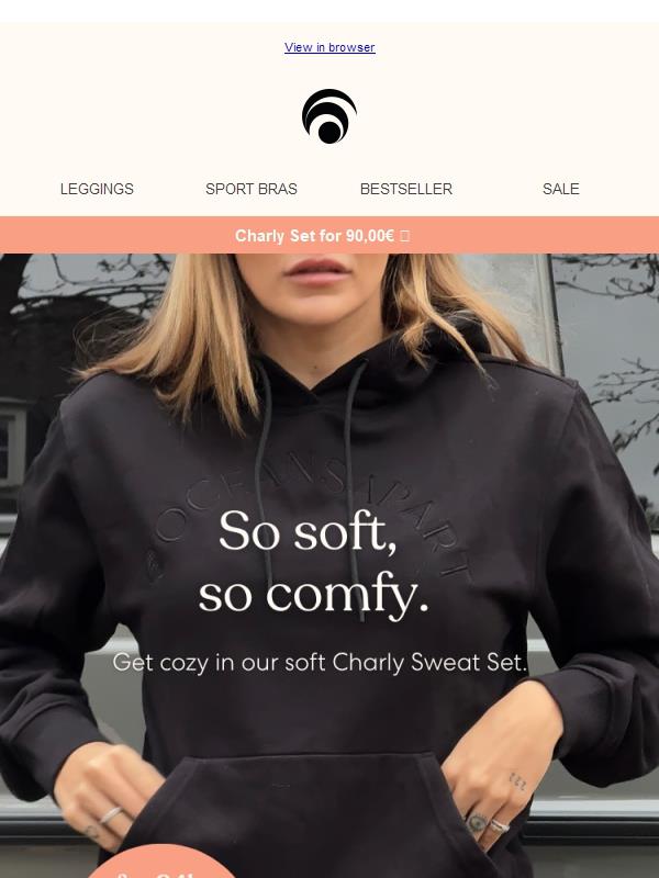 Cozy & cool: The Charly Sweat Set. 🧸