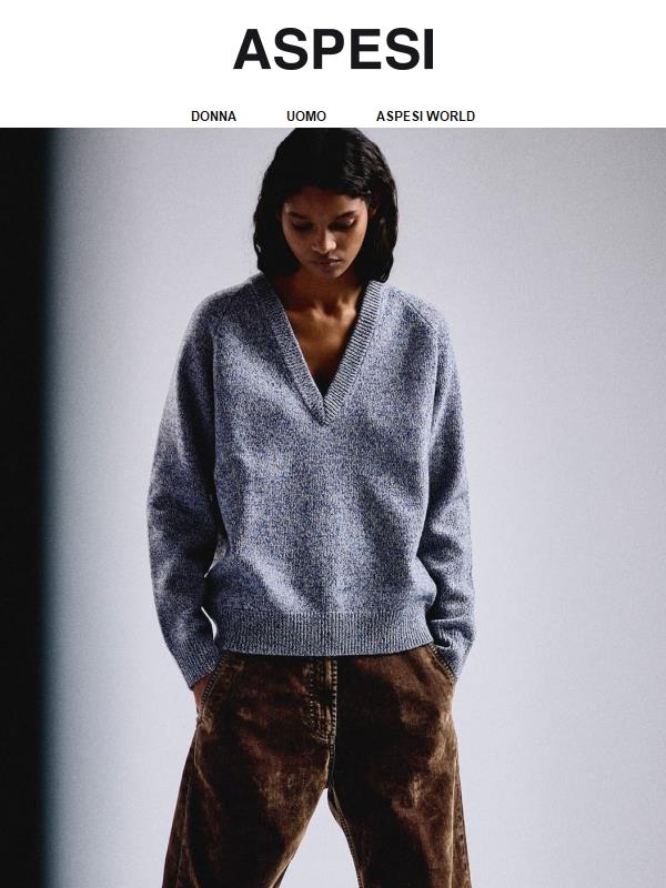 La nuova maglieria ASPESI