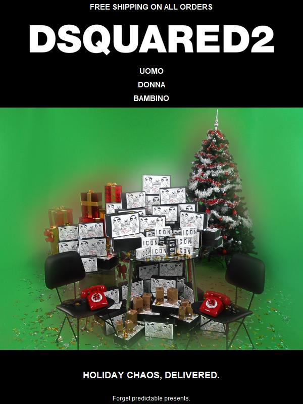 The Dsquared2 Gift Edit.