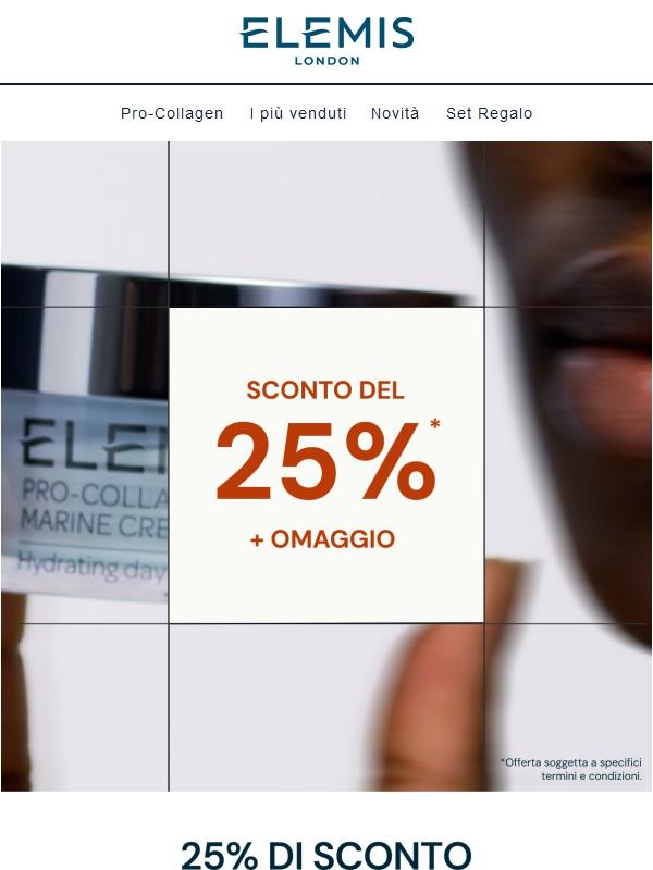 Sconto del 25% | Prodotti da giorno 🖤