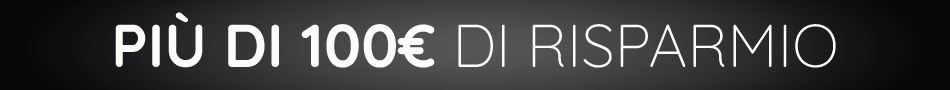 Più di 100€ di risparmio con il nostro Black Friday
