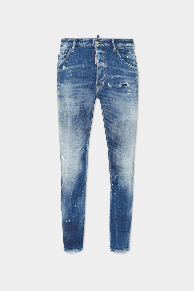 Medium Spots Wash Skater Jeans