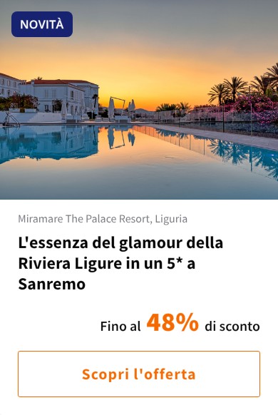 L&#x27;essenza del glamour della Riviera Ligure in un 5* a Sanremo