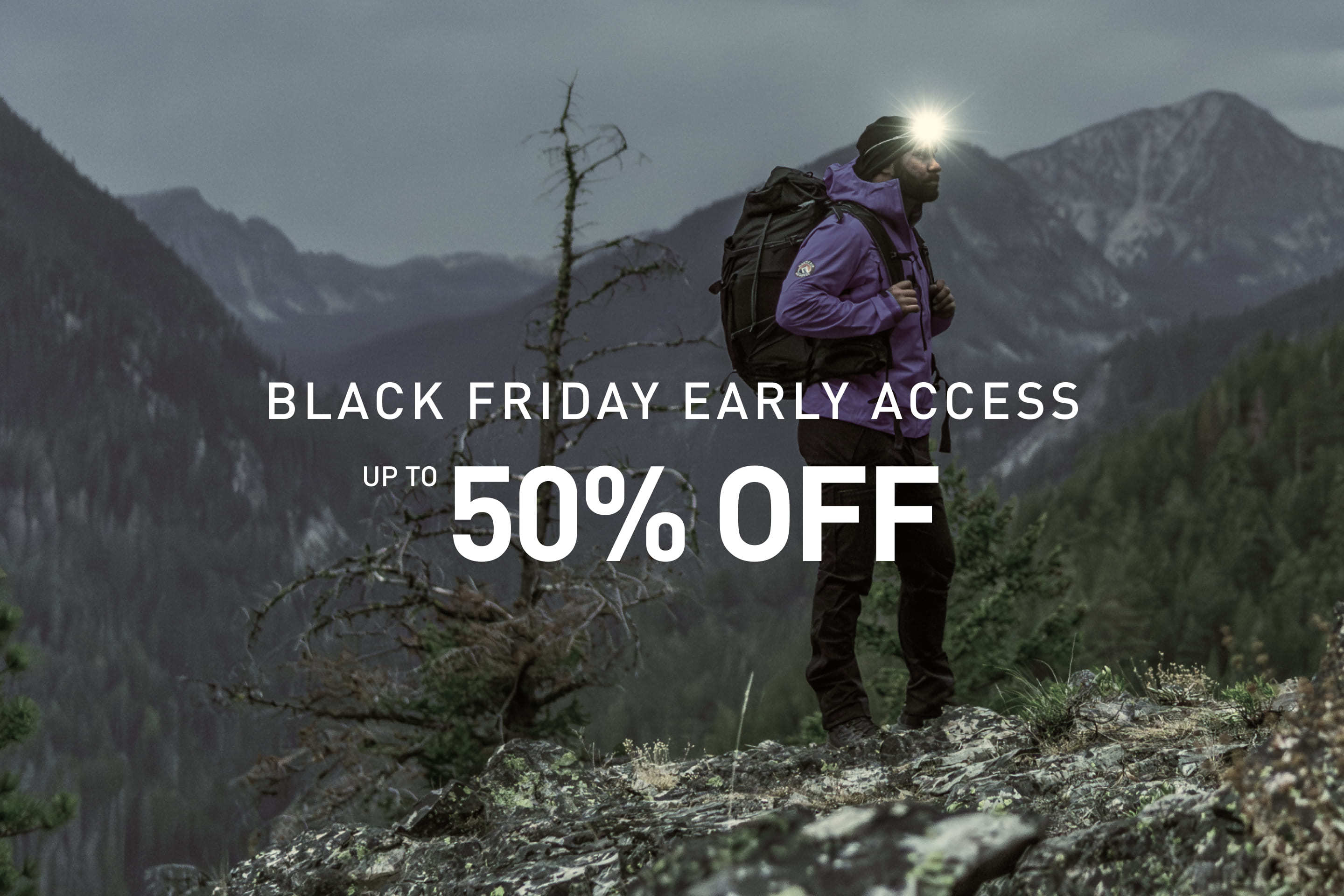 BLACK FRIDAY EARLY ACCESS: UP TO 50% OFF