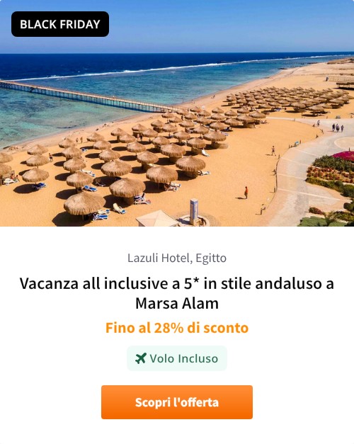 Vacanza all inclusive a 5* in stile andaluso a Marsa Alam