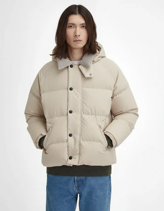 Giubbino Oversize Puffer Jacket / Beige