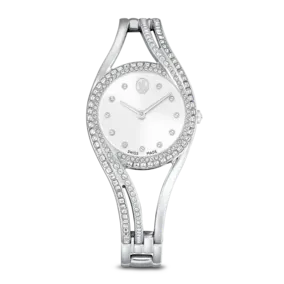 Orologio bangle Hyperbola, Swiss Made, Bracciale di metallo, Tonalità argento, Acciaio inossidabile