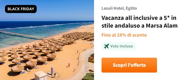 Vacanza all inclusive a 5* in stile andaluso a Marsa Alam