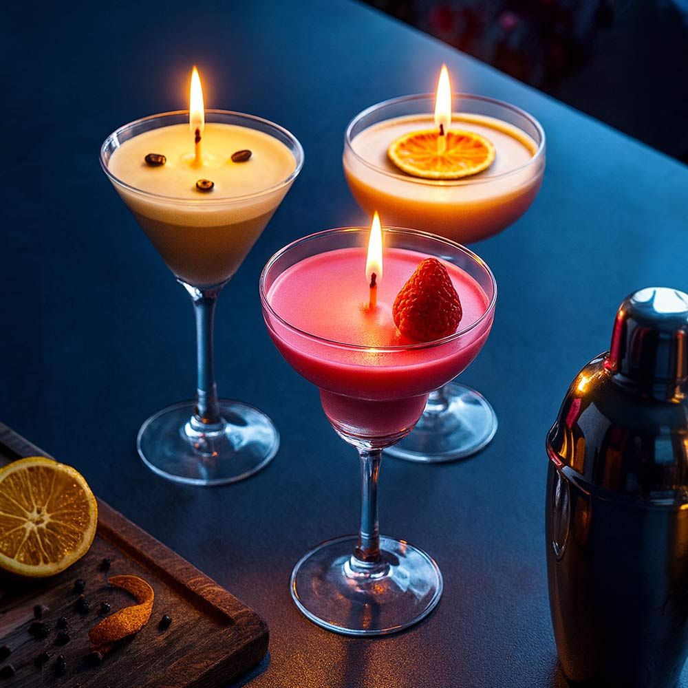 Image of Set di Candele stile Cocktail