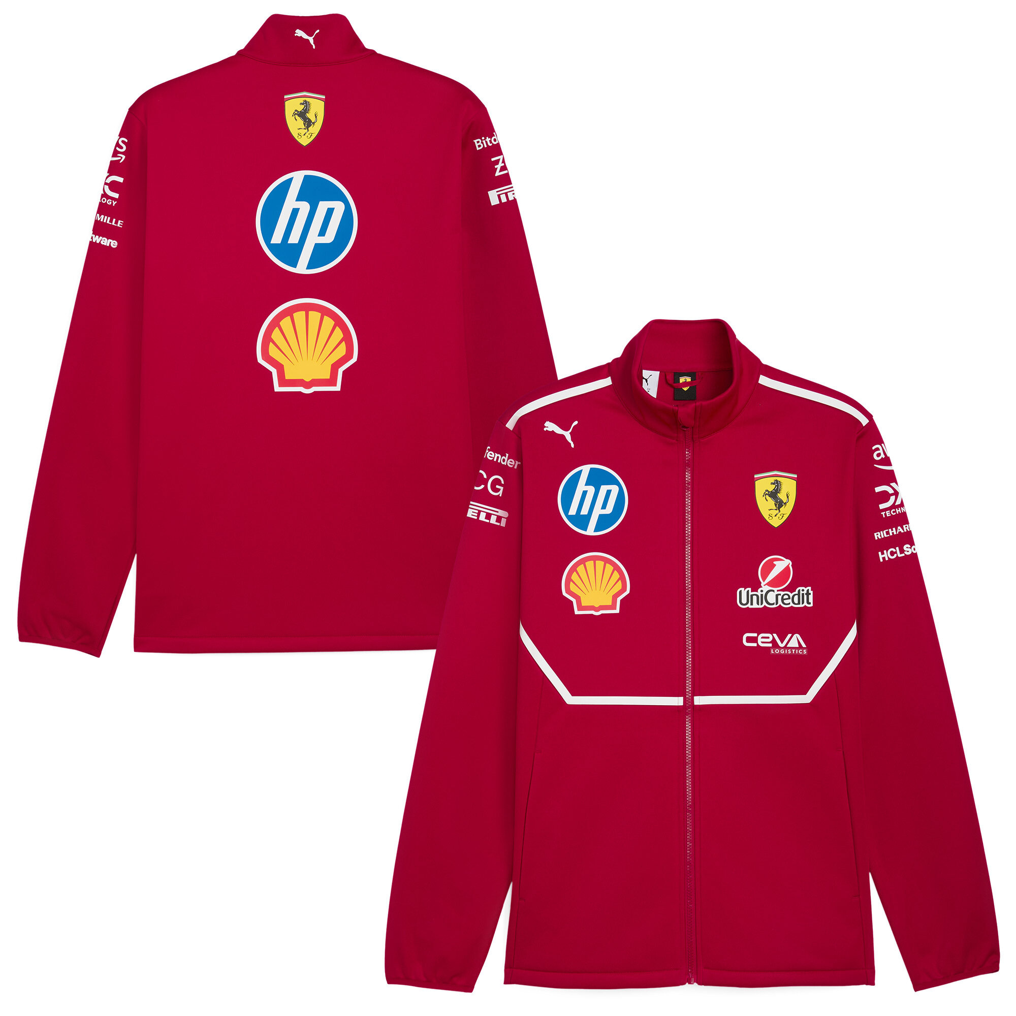 Giacca softshell Scuderia Ferrari 2025 Team