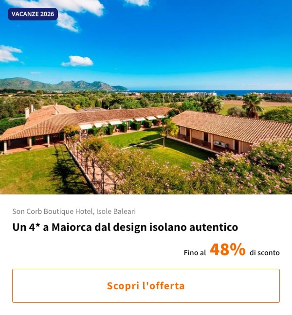 Un 4* a Maiorca dal design isolano autentico
