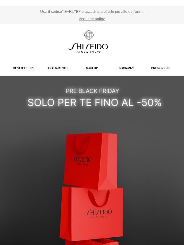 Sconti fino al 50%: il Black Friday per te inizia prima!