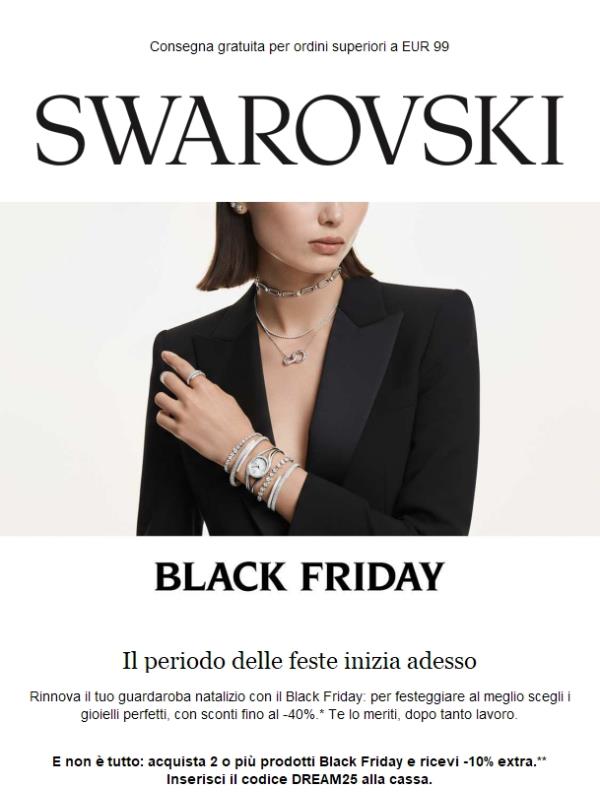 Black Friday: la selezione per le feste