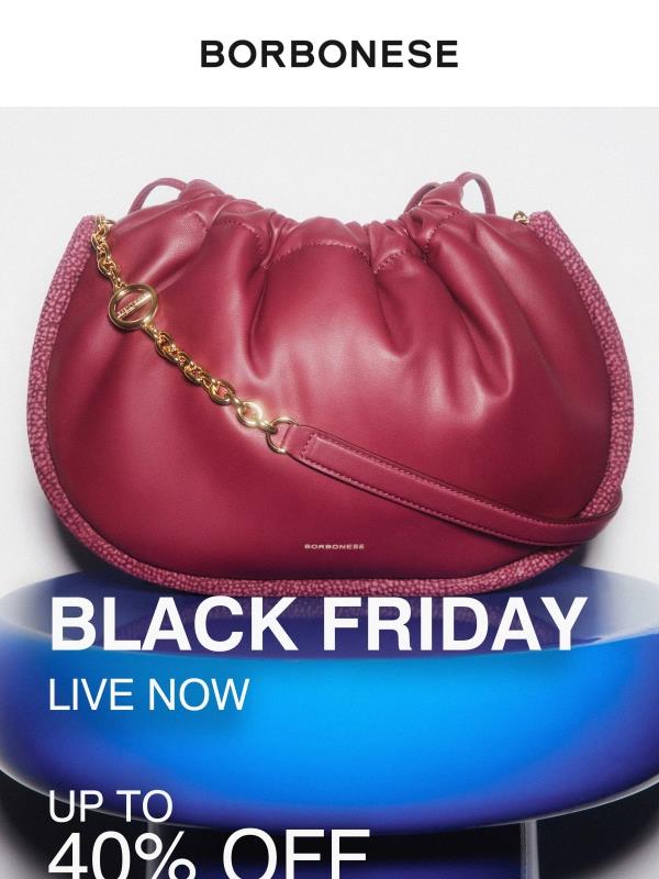 Il Black Friday inizia ora