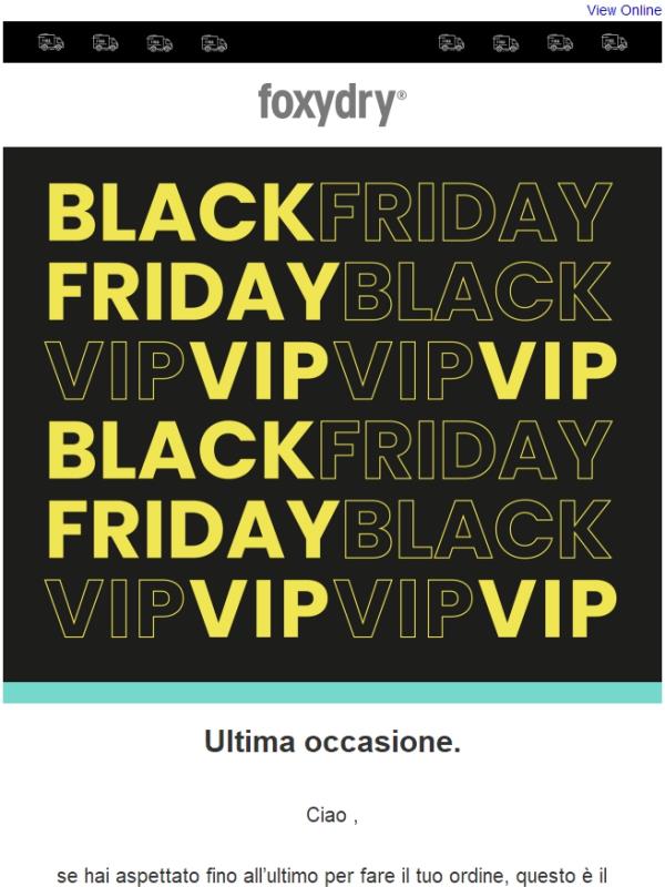 Ultime ore per il tuo extra -20%