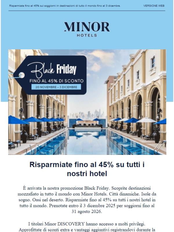La nostra più grande offerta per il Black Friday è arrivata