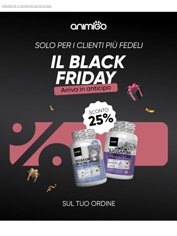 🚨  Ultime Ore Per Il Tuo -25% Riservato Ai Clienti Più Fedeli!