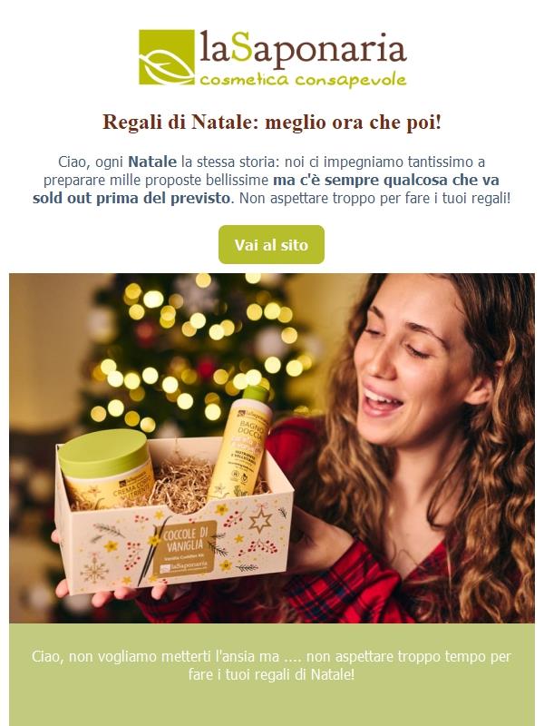 🎄Regali di Natale: meglio ora che poi!