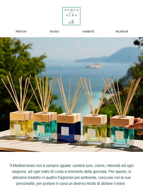 Quattro profumatori d’ambiente per raccontare il tuo Mediterraneo