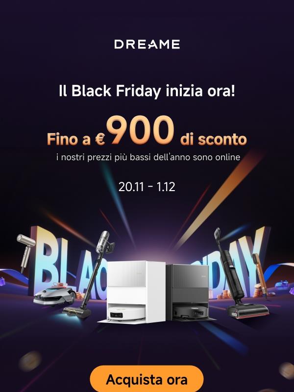 🎉 Il Black Friday inizia ora!