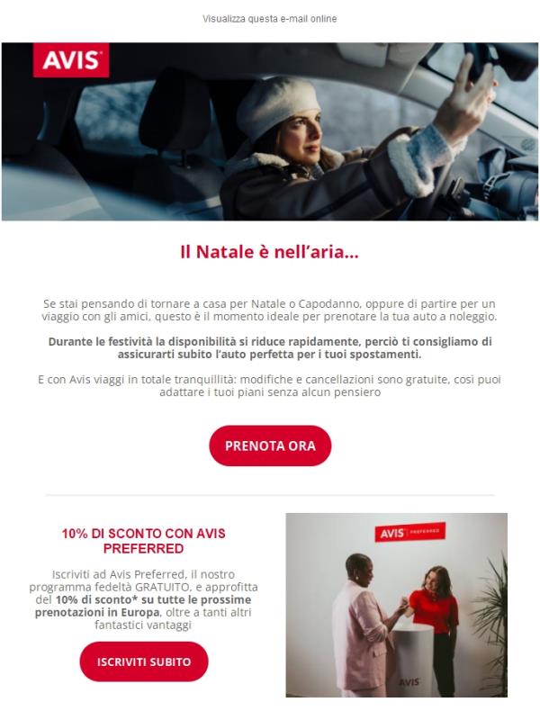 Torni a casa in auto per Natale?