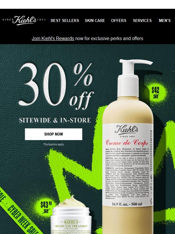 30% OFF Your Faves for Cyber Week👀