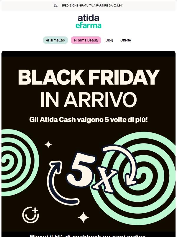 ⚡ BLACK FRIDAY IN ARRIVO!