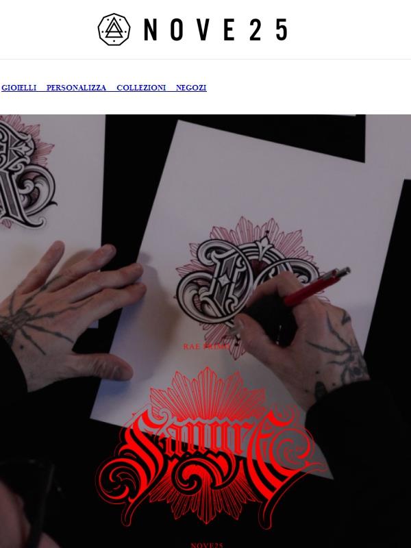 Sangre - Rae Primo X Nove25 | Scopri la nuova collezione