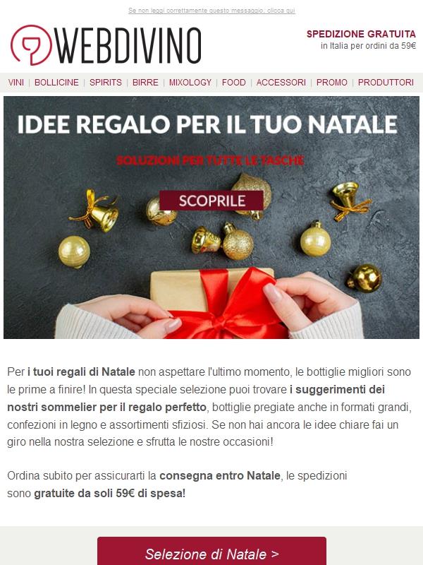 Idee regalo 🎁 Bottiglie top e confezioni per il tuo Natale