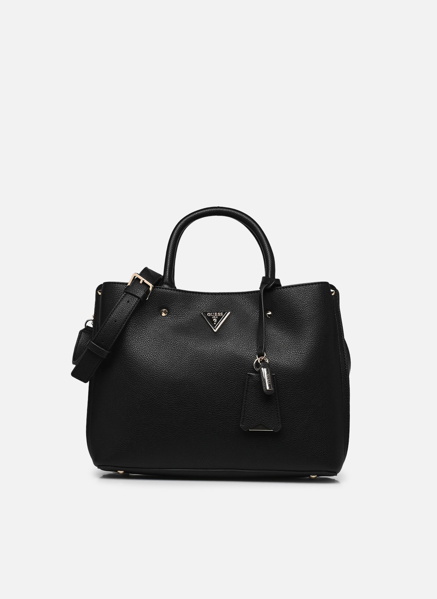 Guess Borse a mano Borsa a mano - Meridian Ii Girlfriend Satchel donna nero