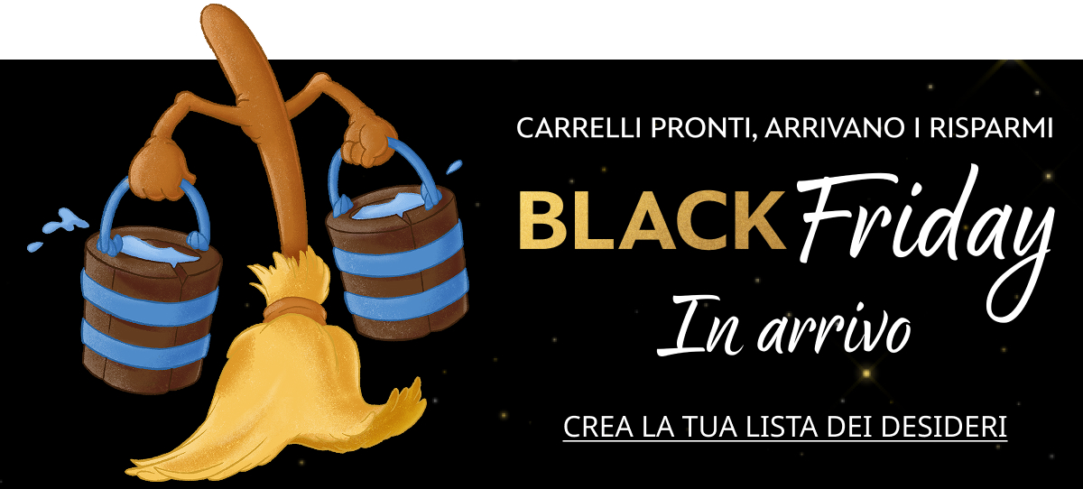 CARRELLI PRONTI, ARRIVANO I RISPARMI | BLACK Friday | In arrivo | CREA LA TUA LISTA DEI DESIDERI