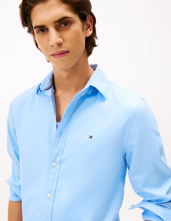 Camicia TH Flex regular fit in flanella