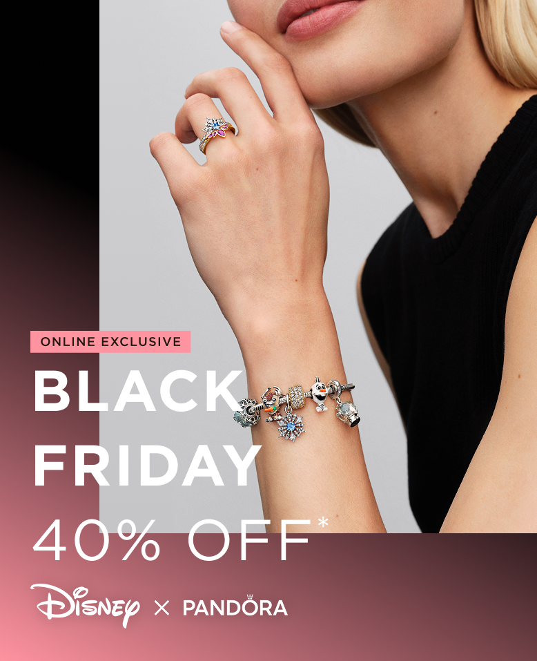40% off Disney x Pandora