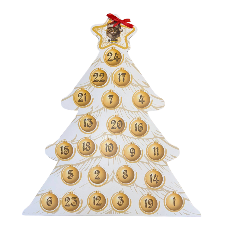 Croci Snack Calendario dell'Avvento per gatti