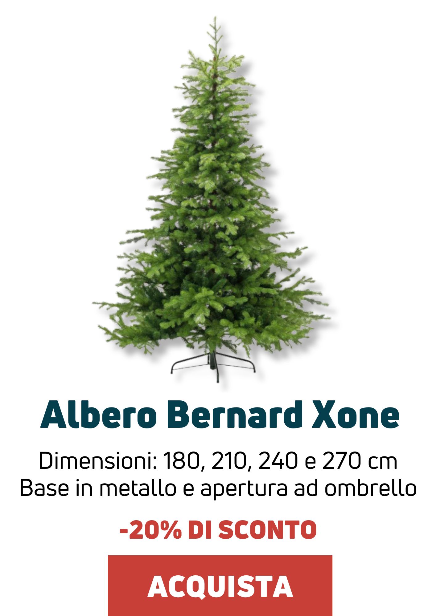Albero di Natale Bernard Xone | Perrone Shop