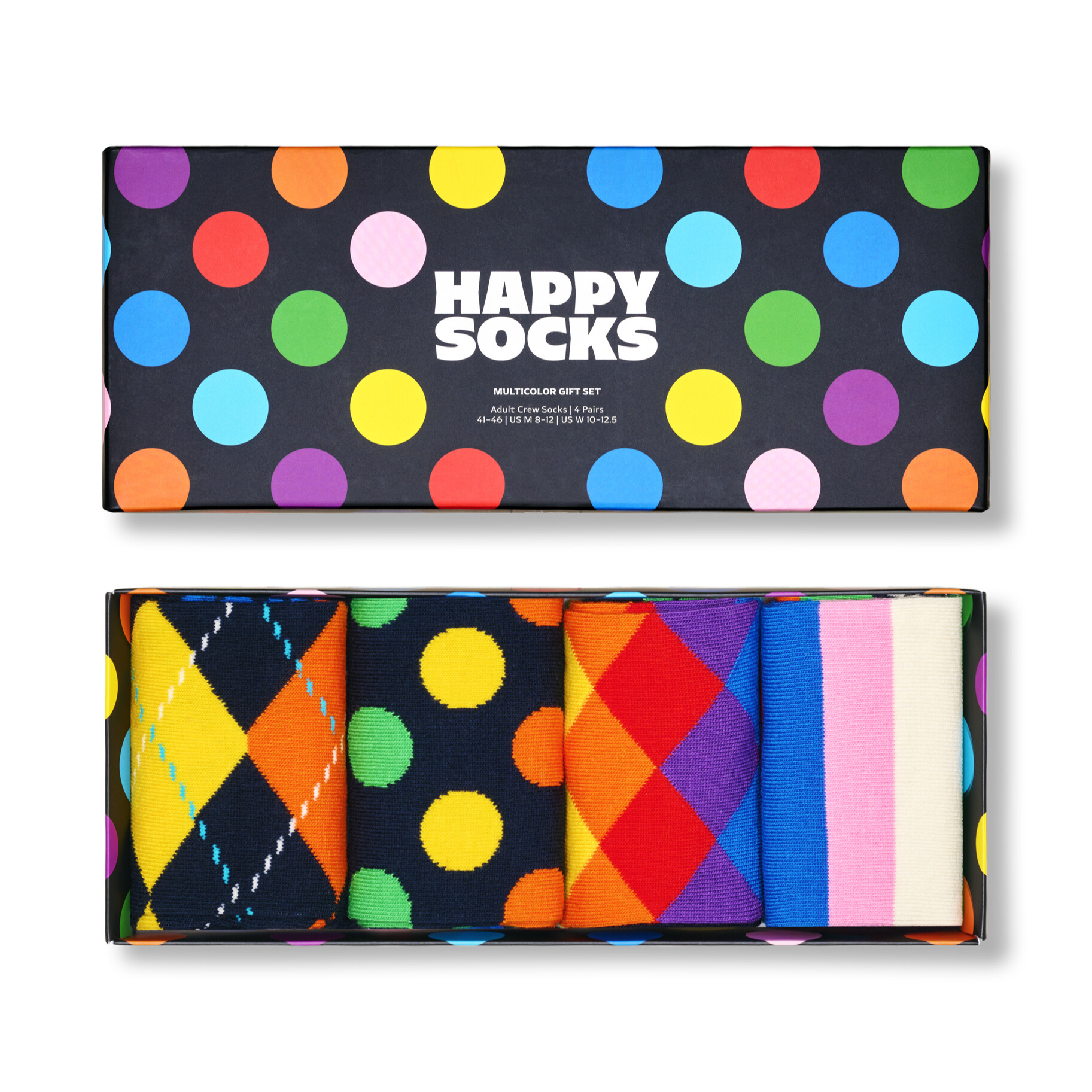 4-Pack Multi Socks Gift Set