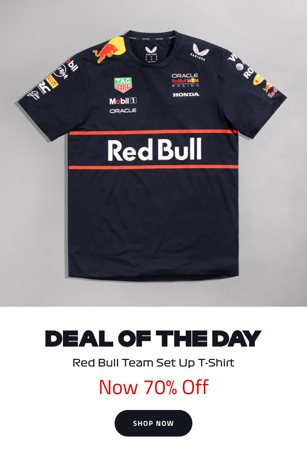 Deal of the day - Red Bull Team Set Up T-Shirt