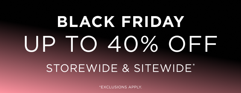 Up to 40% off Black Friday sale