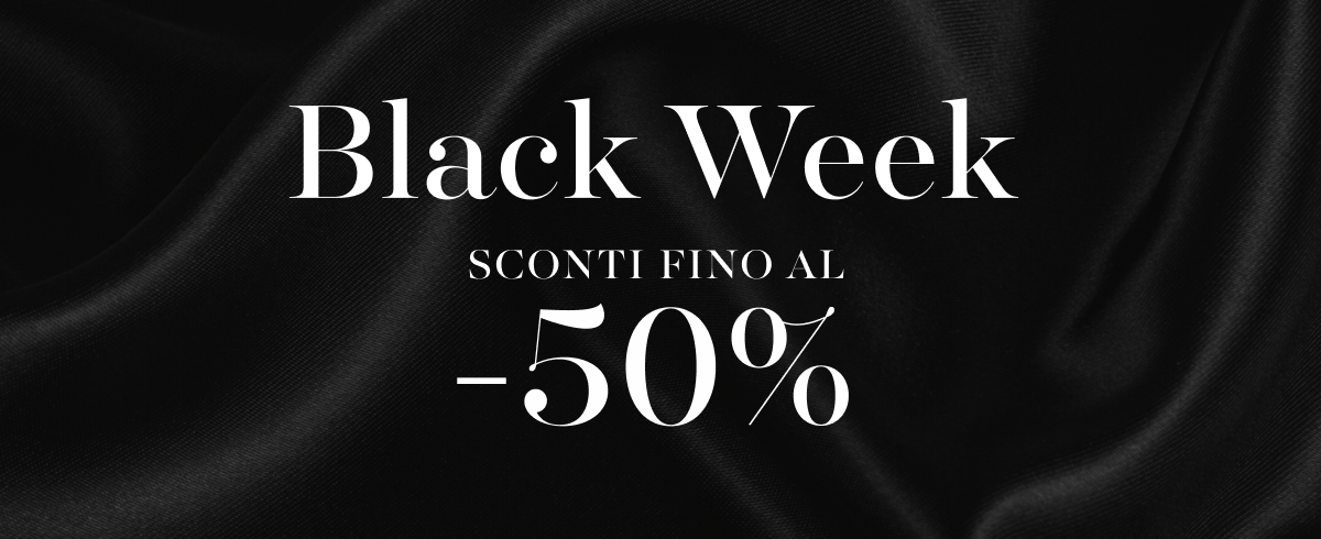 Black week fino al -50%