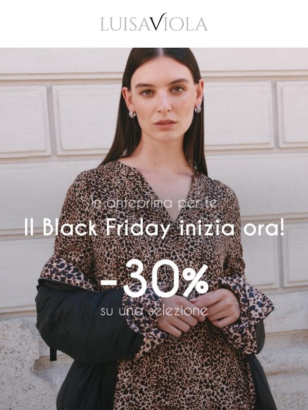 Il Black Friday è arrivato ❤️