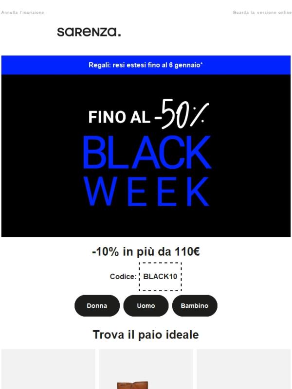 ✨ Stivali, stivaletti, sneakers... -10% in più da 110€
